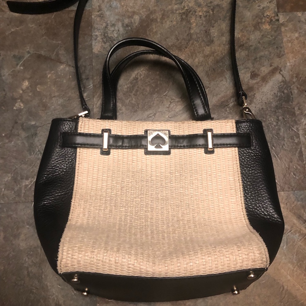 Kate Spade basket weave purse
